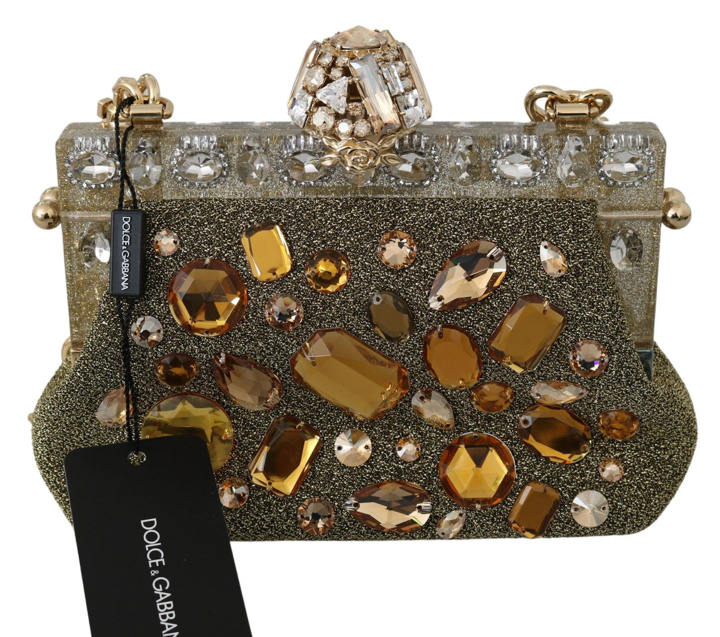 Glamorous Evening Crystal Clutch Bag