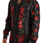Elegant Silk Floral Dress Shirt