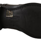 Black Leather Oxford Wingtip Formal Shoes