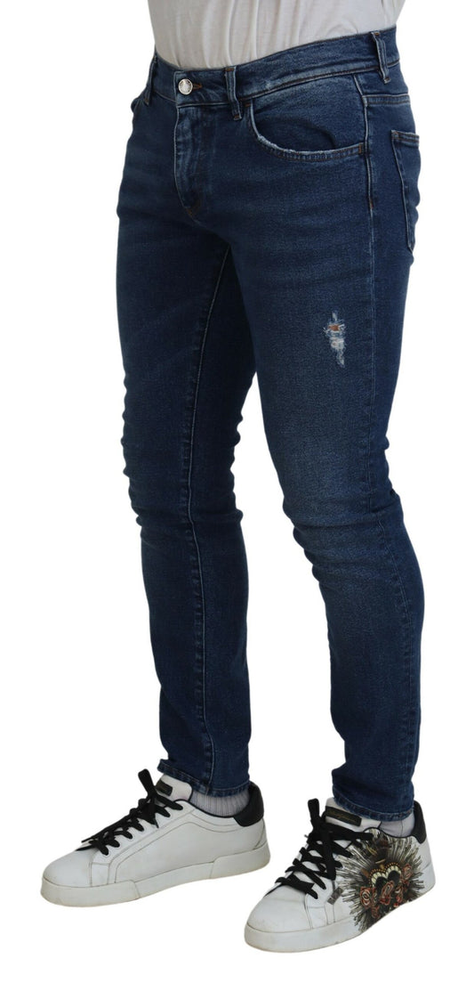 Sleek Italian Skinny Denim Jeans