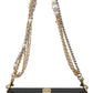 Elegant Leopard Box Shoulder Bag