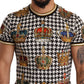 Regal Crown Print Jersey T-Shirt