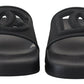 Elegant Black Slide Sandals