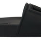 Elegant Black Slide Sandals