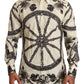 Elegant Slim Fit Wheel Print Shirt