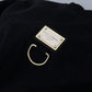 Sleek Cotton Silk Crewneck Pullover Sweater