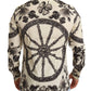 Elegant Slim Fit Wheel Print Shirt