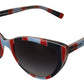 Chic Multicolor Cat Eye Sunglasses for Women