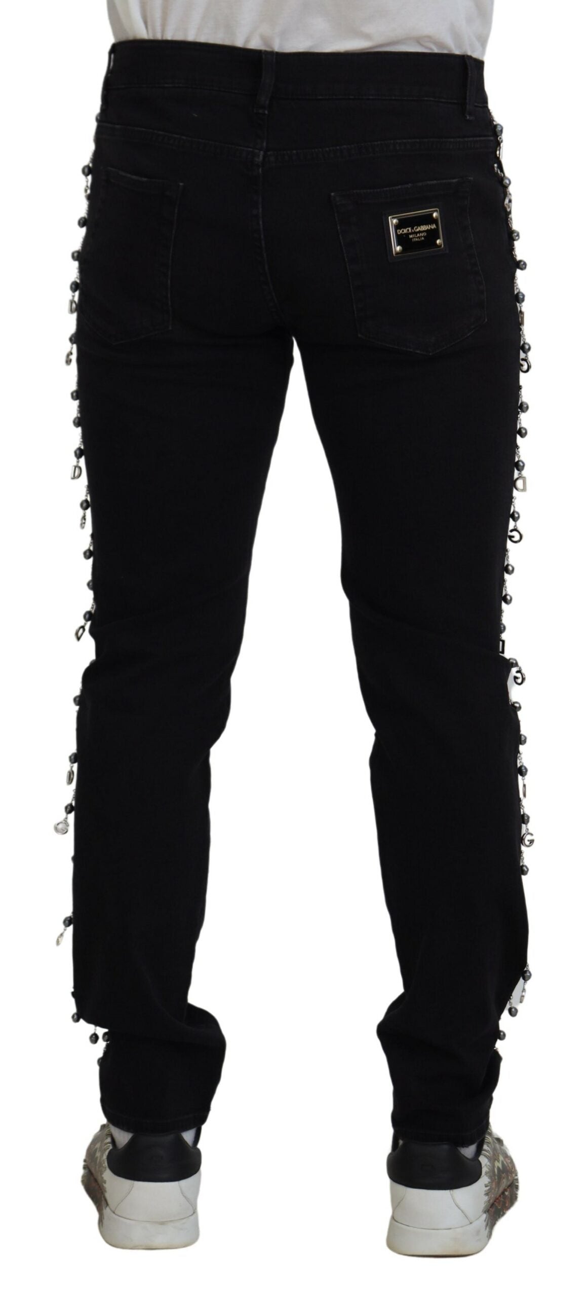 Elegant Embellished Skinny Jeans