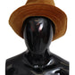 Elegant Mustard Velvet Bucket Cap