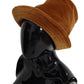 Elegant Mustard Velvet Bucket Cap