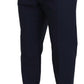 Dark Blue Cotton Chino Formal Pants