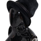 Elegant Velvet Wide-Brimmed Bucket Hat