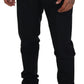 Black Wool Chino Dress Formal Pants