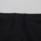 Black Wool Chino Dress Formal Pants