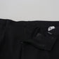 Black Dress Wool Silk Trouser Pants