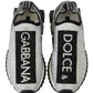 Sparkling Silver Rhinestone Sneakers