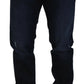 Dark Blue Cotton Stretch Skinny Denim Jeans