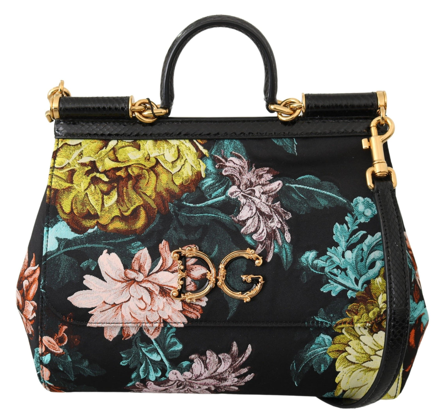 Elegant Floral Sicily Shoulder Bag