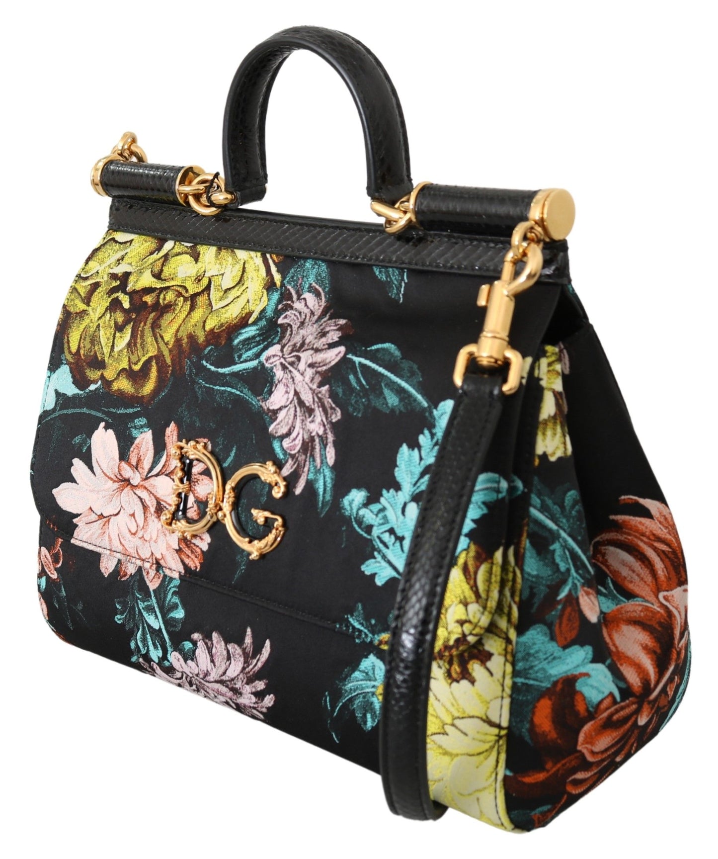 Elegant Floral Sicily Shoulder Bag