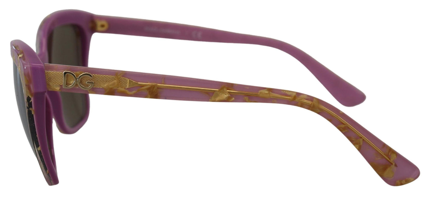 Elegant Violet Gradient Sunglasses