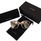 Elegant Violet Gradient Sunglasses