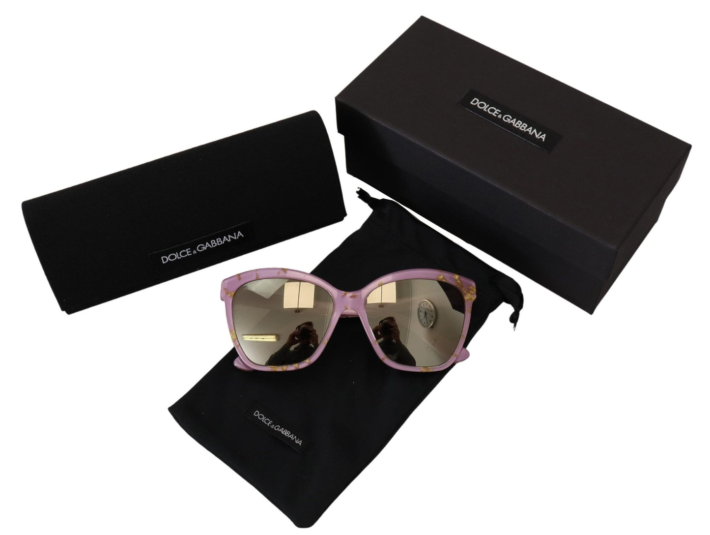 Elegant Violet Gradient Sunglasses