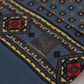 Elegant Silk Men's Scarf in Blue