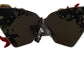 Chic Geometric Shell Sunglasses