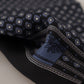 Elegant Black Silk Men's Scarf