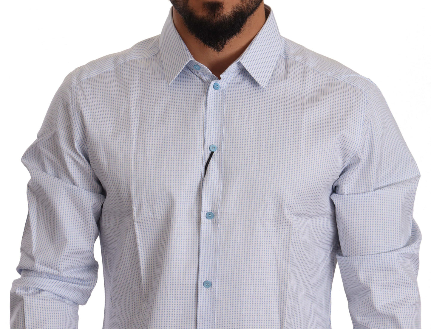 Elegant Slim Fit Cotton Dress Shirt