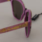 Elegant Violet Acetate Sunglasses