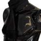Elegant Black Silk Men's Scarf