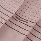 Elegant Pink Silk Men's Scarf