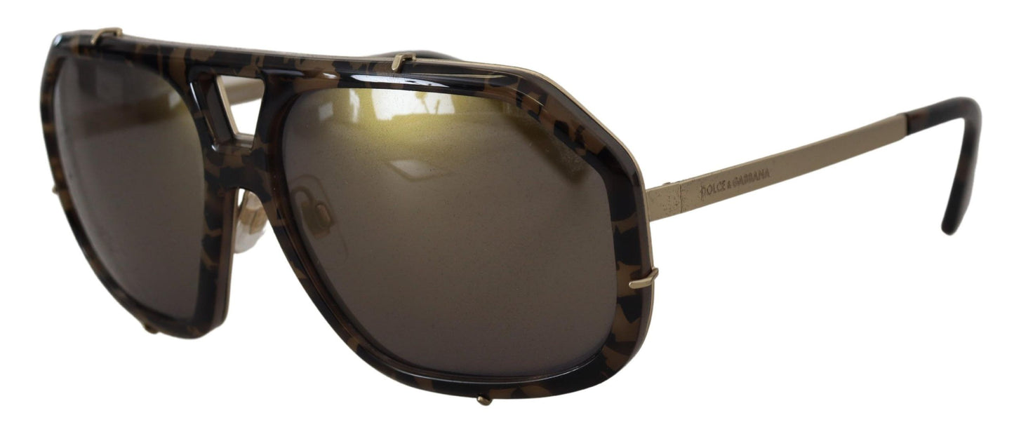 Brown Camo Matte Mirror DG2167 Sunglasses