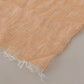 Elegant Peach Linen Scarf