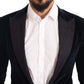 Elegant Two-Piece Velvet Suit in Blue