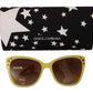 Chic Yellow Acetate Gradient Sunglasses