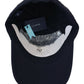 Elegant Blue Cotton Baseball Hat