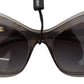 Elegant Grey Gradient Designer Sunglasses