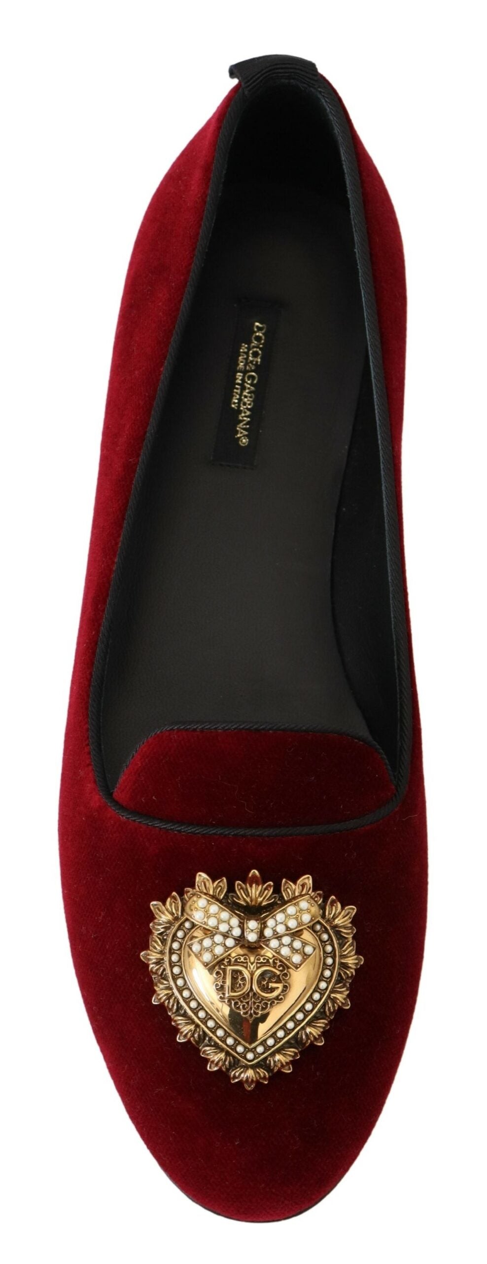 Bordeaux Velvet Slip-On Loafers Flats Shoes