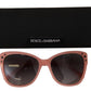 Elegant Pink Gradient Sunglasses