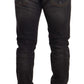 Elegant Slim Fit Gray Jeans