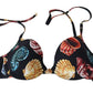 Chic Seashell Print Bikini Top