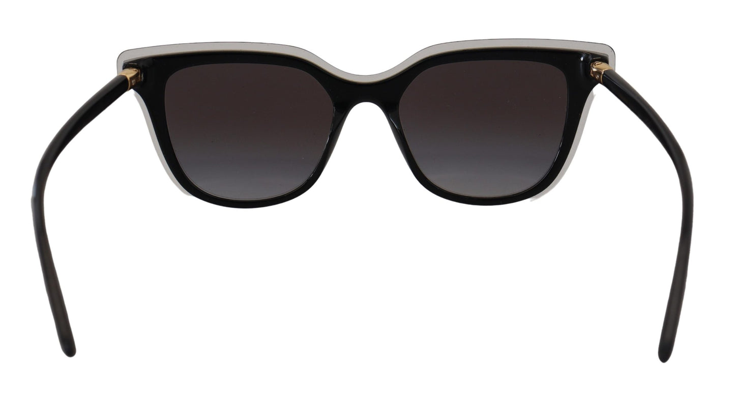 Chic Black Acetate Unisex Sunglasses