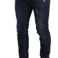 Chic Slim Fit Blue Skinny Jeans