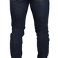 Chic Slim Fit Blue Skinny Jeans
