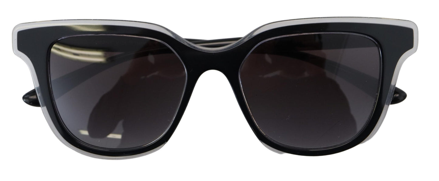 Chic Black Acetate Unisex Sunglasses