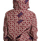 Elegant Multicolor Windbreaker Jacket