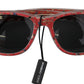 Chic Red Designer Shades for Women